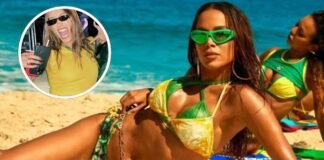 Anitta and Hailey Bieber