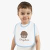 Adorable Baby Bib with Brigadeiro Print – A Sweet Touch for Mealtime, Perfect for Baby Showers, Birthdays & Everyday Use - Image 2