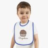 Adorable Baby Bib with Brigadeiro Print – A Sweet Touch for Mealtime, Perfect for Baby Showers, Birthdays & Everyday Use - Image 8