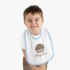 Adorable Baby Bib with Brigadeiro Print – A Sweet Touch for Mealtime, Perfect for Baby Showers, Birthdays & Everyday Use - Image 3