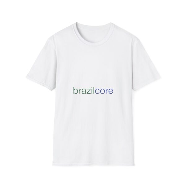 Unisex Softstyle T-Shirt with Brazilcore Print – Bold, Comfortable, and Inspired by Brazil’s Global Fashion Momen