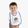Adorable Baby Bib with Brigadeiro Print – A Sweet Touch for Mealtime, Perfect for Baby Showers, Birthdays & Everyday Use - Image 9